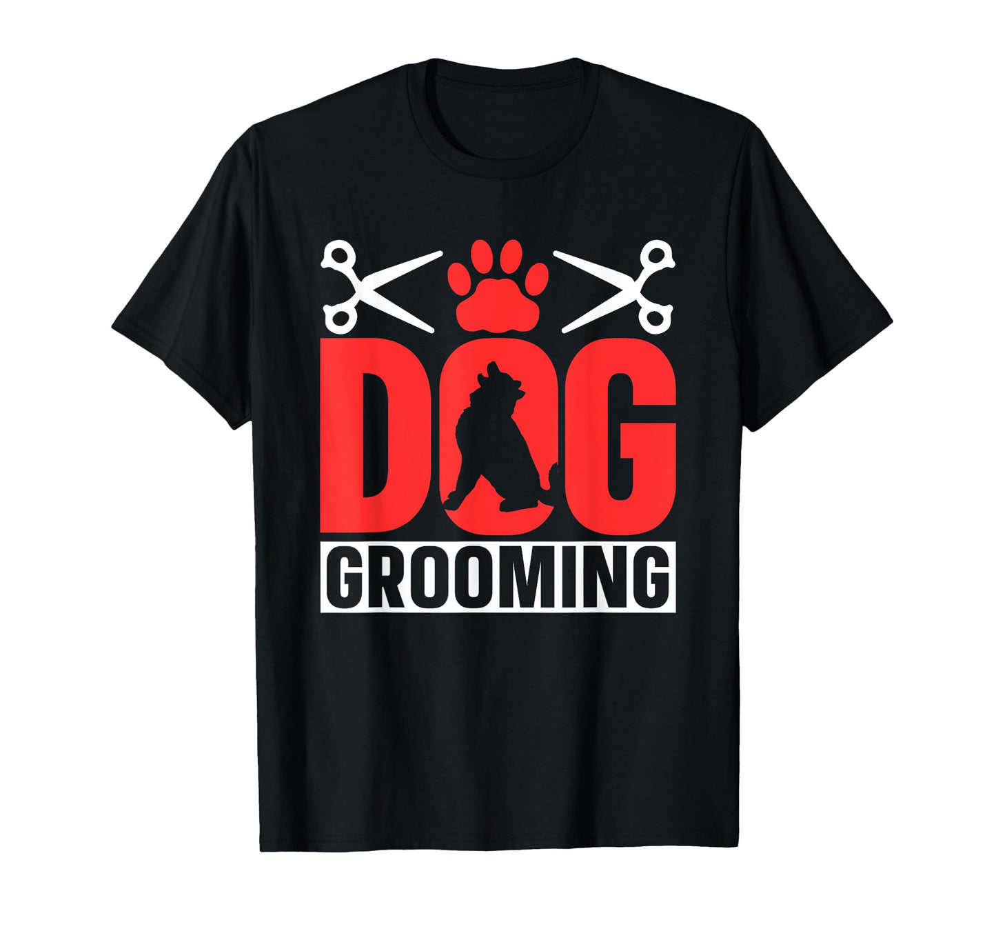 Dog Grooming Cute Groomer Dogs Men Women T-Shirt