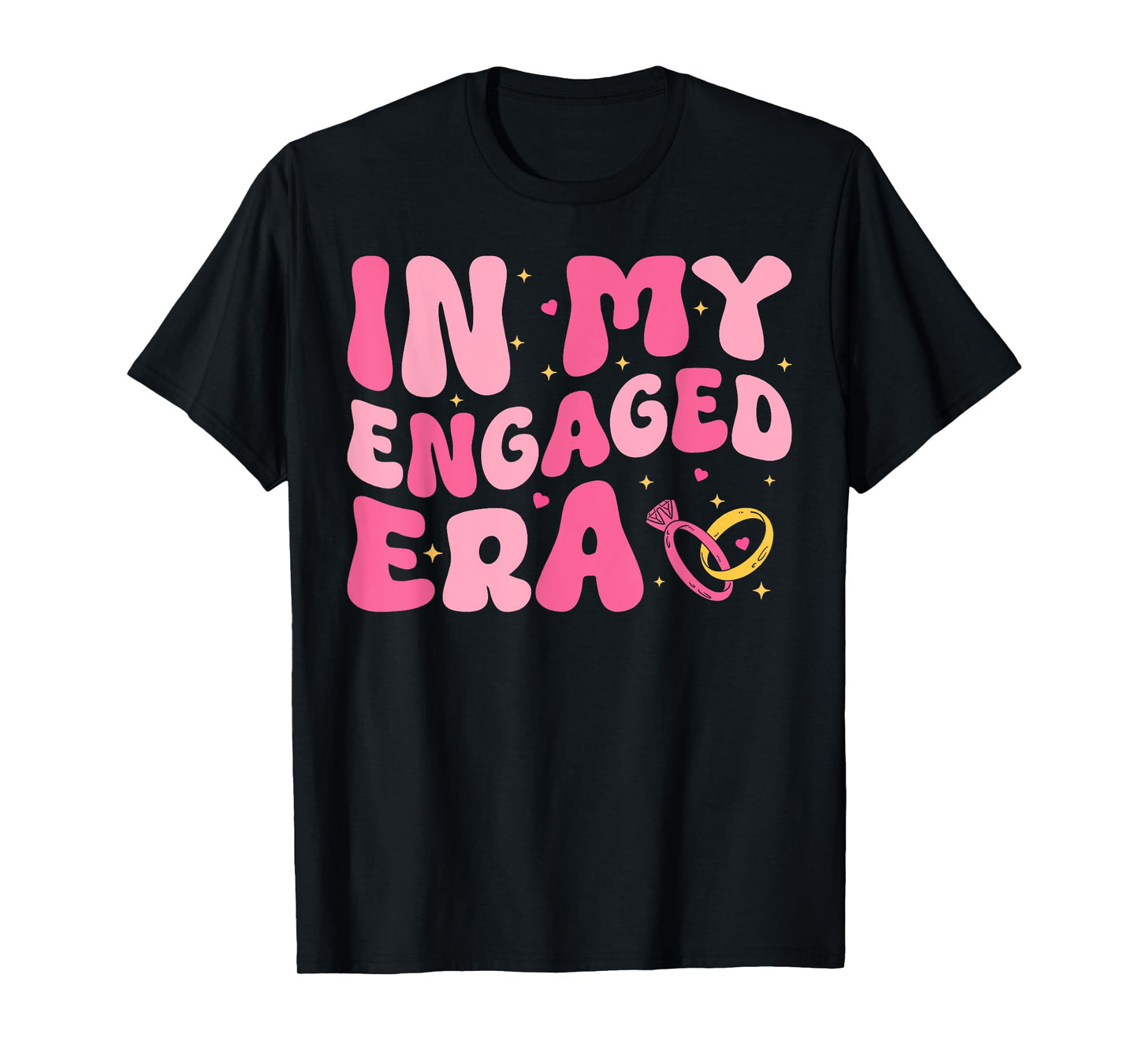 In My Engaged Era Couple Fiance Boyfriend Girlfriend T-Shirt