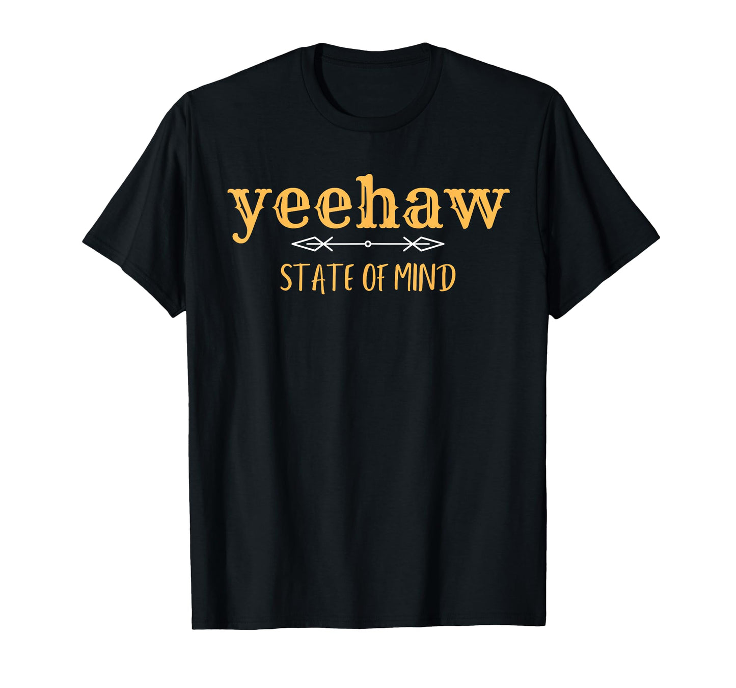 Yee Haw, State, of Mind, Country Fashion Western Boho Farm T-Shirt