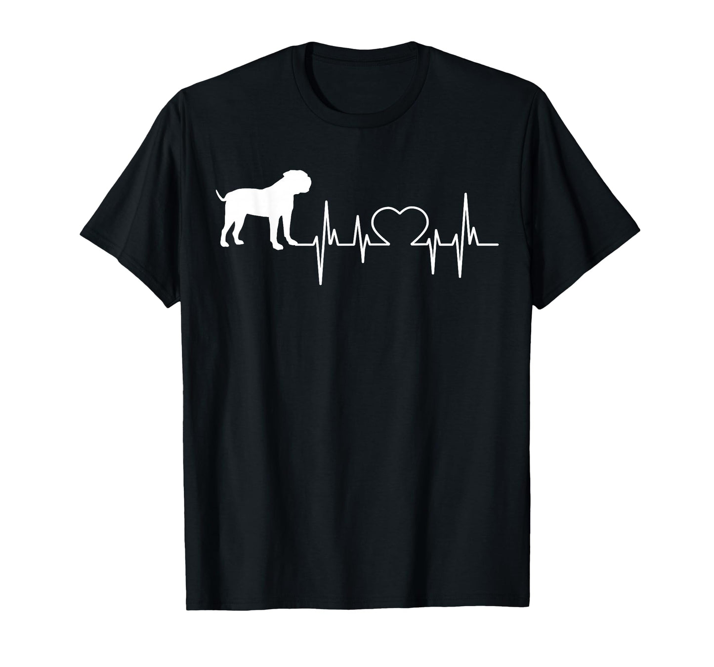 American Bulldog Heartbeat T-Shirt