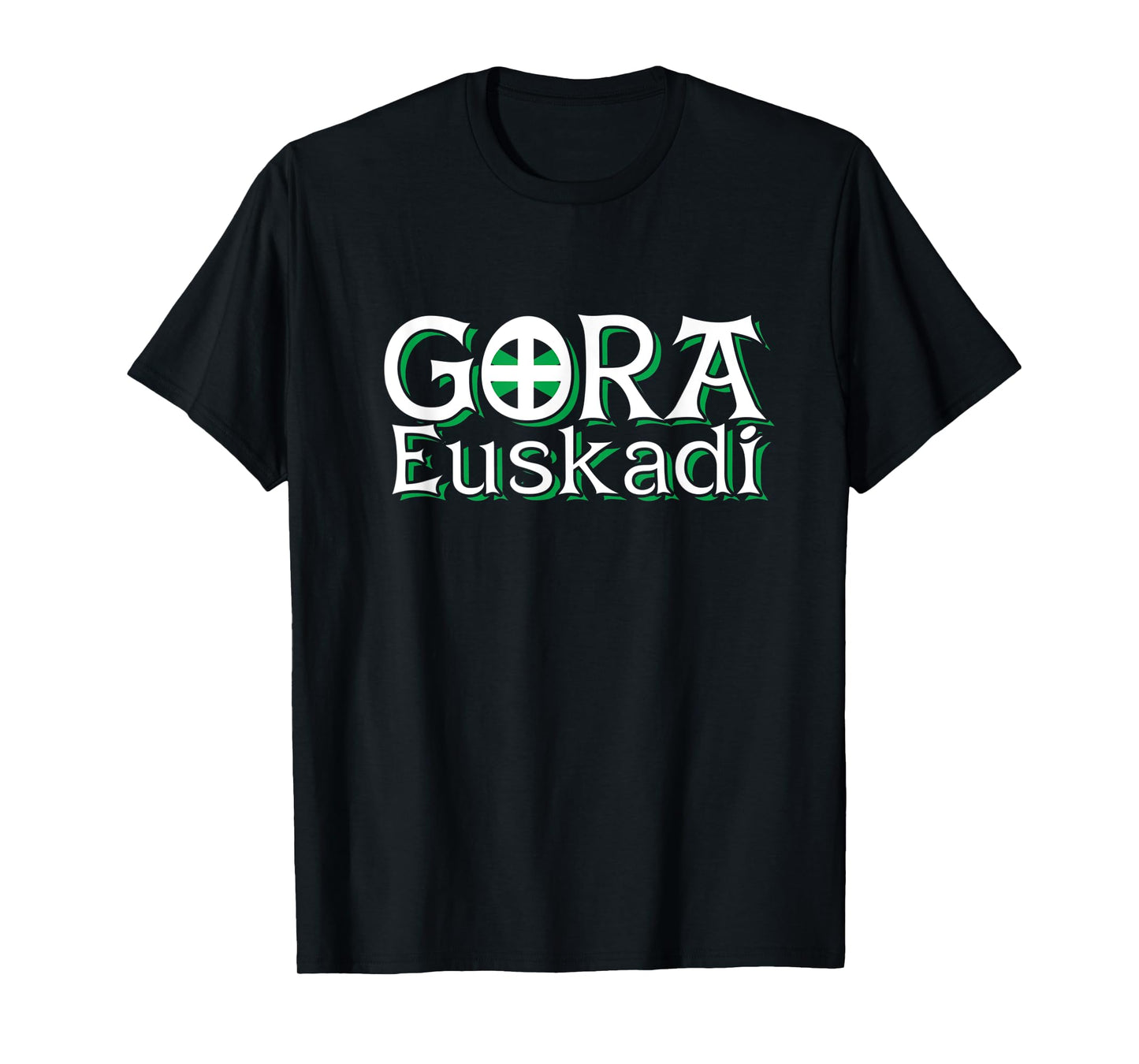 Gora Euskadi: Pais Vasco / Basque Country Basque Flag T-Shirt