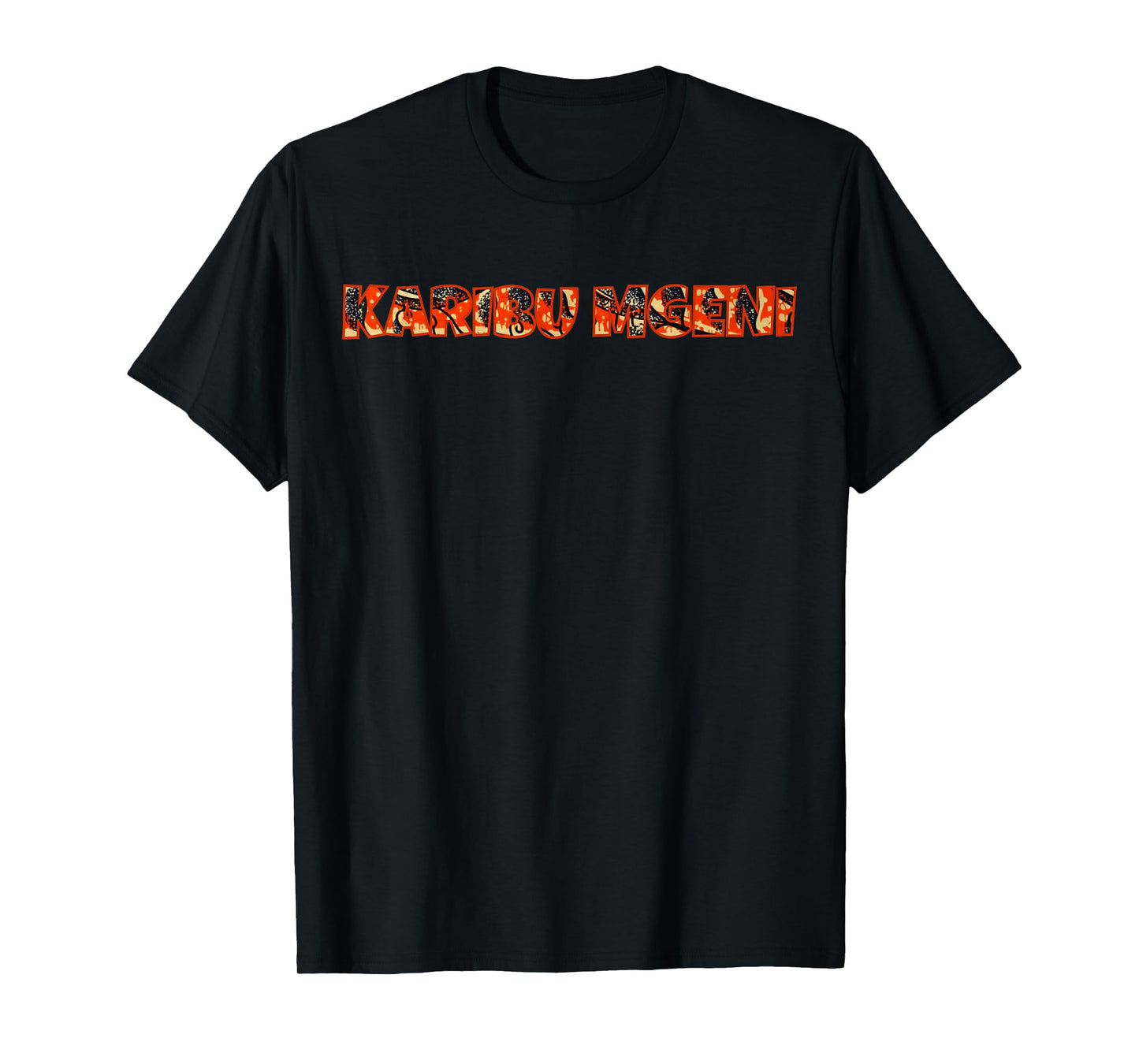 Karibu mgeni - Welcome Visitor (or Guest), Swahili Proverb T-Shirt