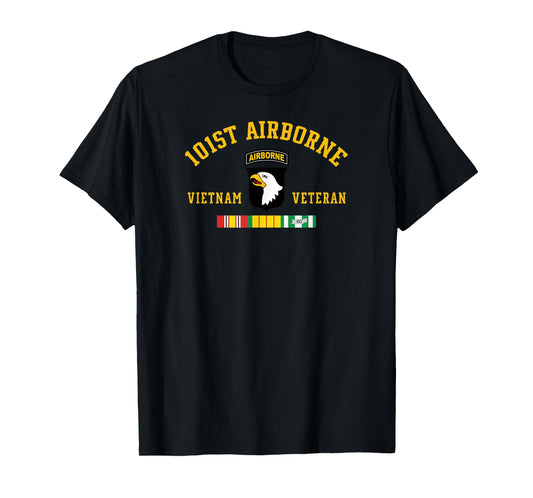 101st Airborne Division Vietnam Veteran Military Veteran Day T-Shirt