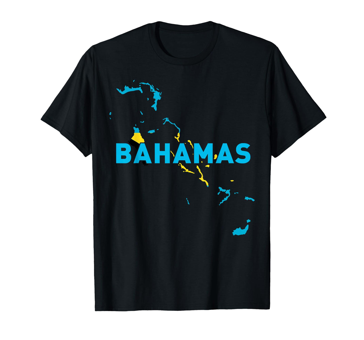Proud Family and Patriotic Flag of Country Bahamas T-Shirt