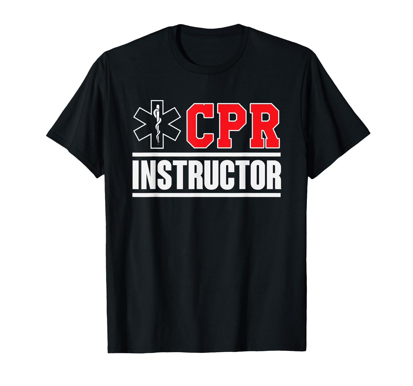 CPR Instructor Design Training and Teaching EMS Ambulance T-Shirt