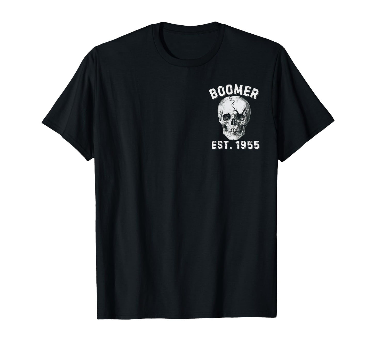 Boomer EST 1955 My Scars Tell A Story (2 Sides) T-Shirt