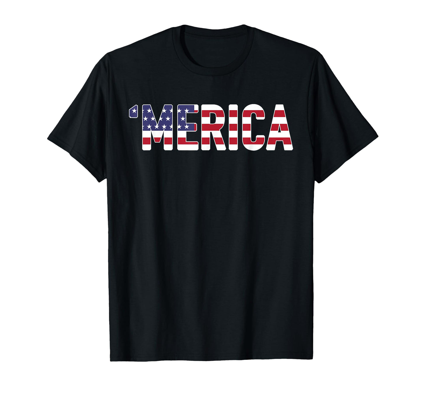 'Merica - Patriotic Flag USA United States America Novelty T-Shirt