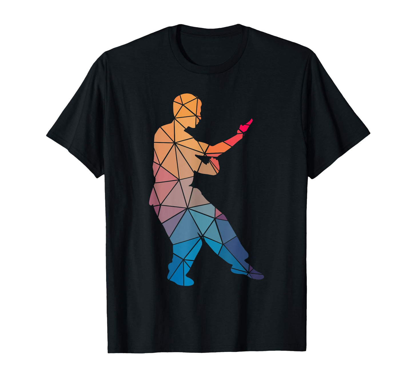 Geometric Cool Kung Fu Shape Gift T-Shirt T-Shirt
