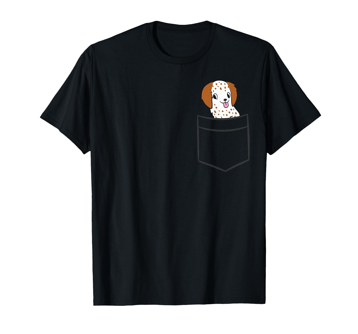English Setter Dog In Pocket Funny English Setter T-Shirt