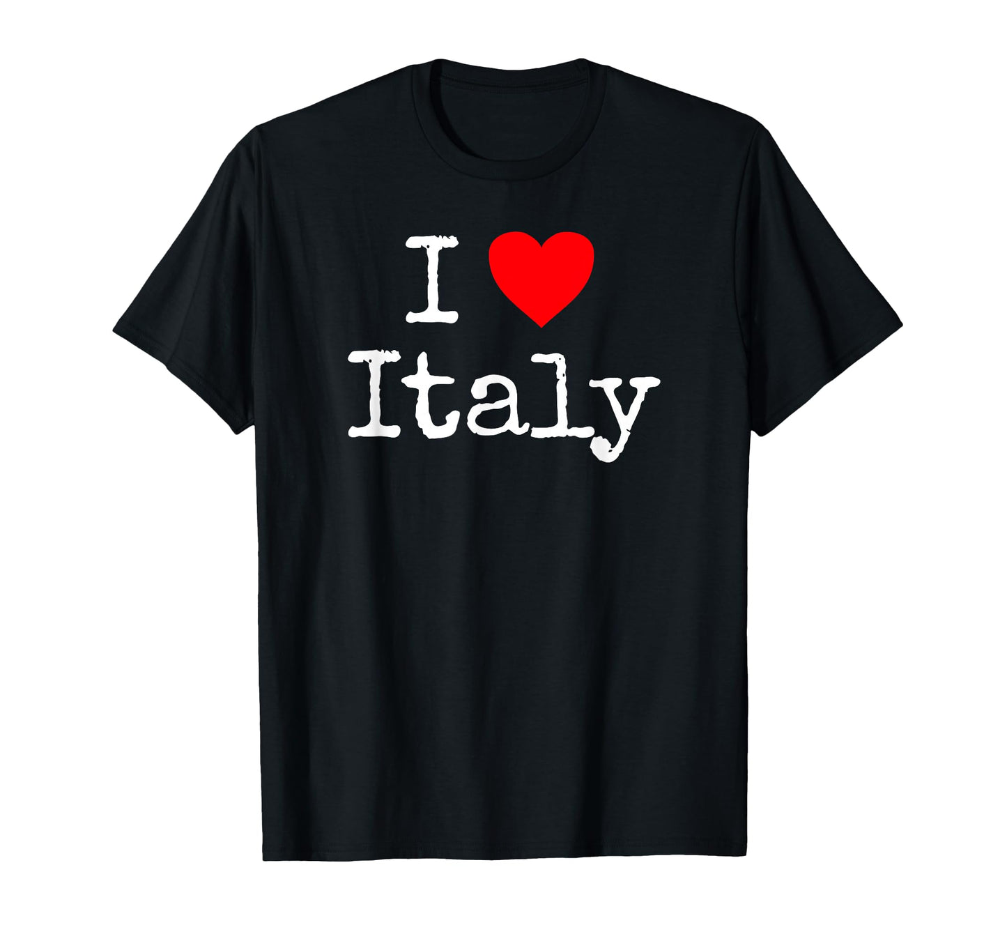 I Love Italy Italia T-Shirt T-Shirt