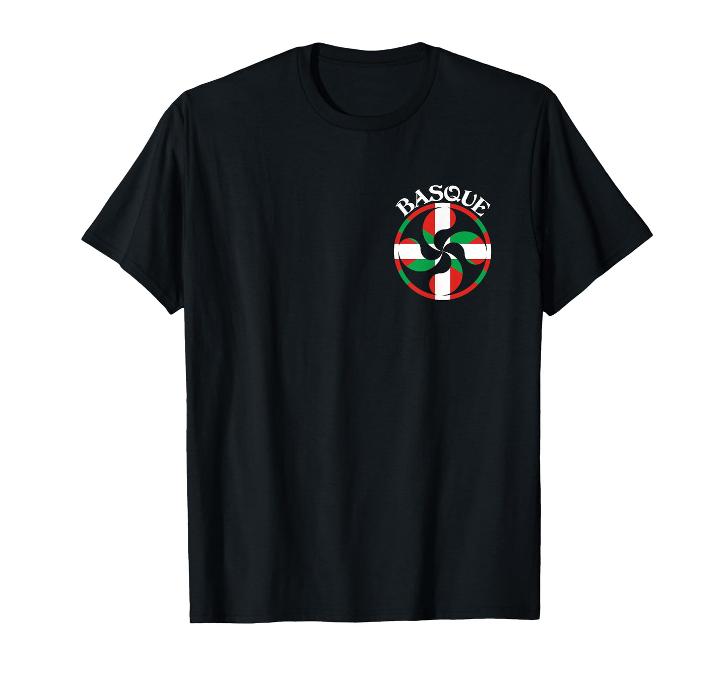 Basque Flag Lauburu, Basque Country, Basque Lauburu, Basque T-Shirt