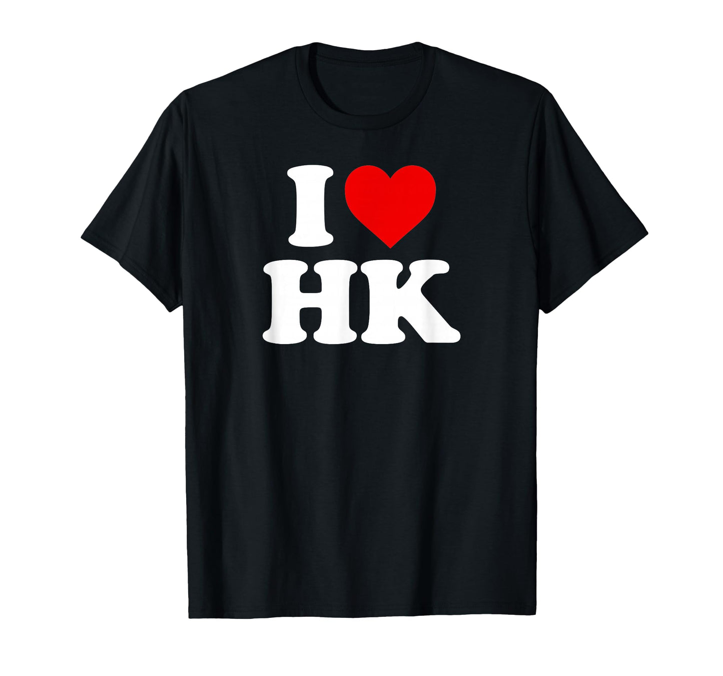 I Love HK - Heart Hong Kong T-Shirt