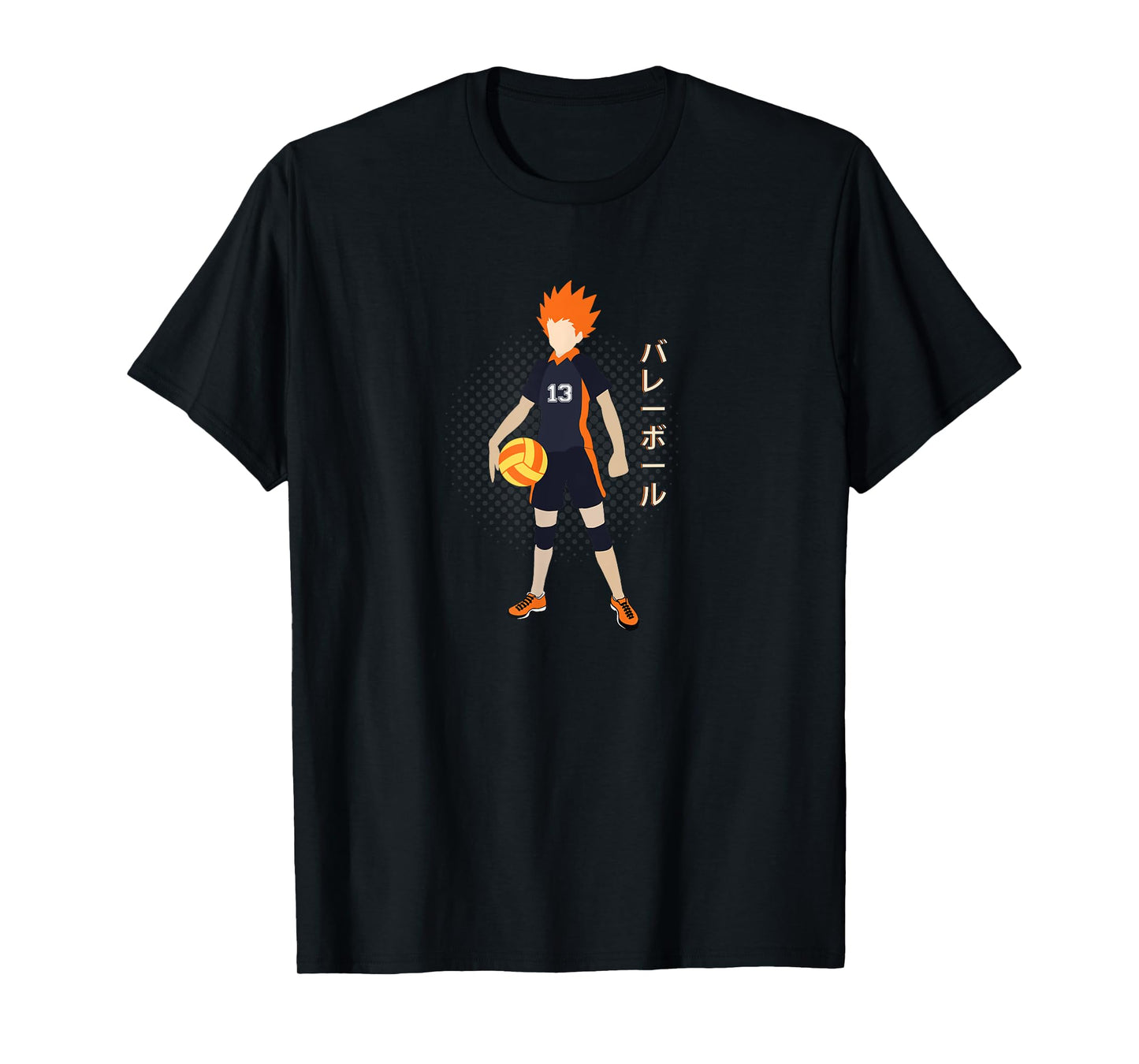 Anime merch Japanese Number 13 Anime Volleyball T-Shirt