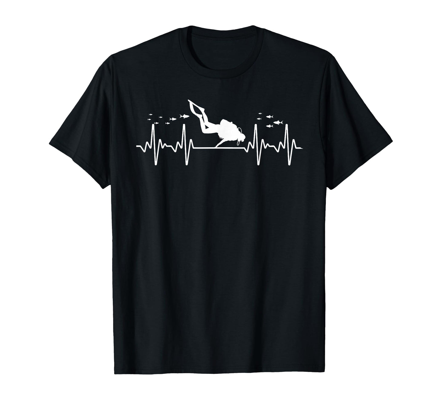 Cool Scuba Diving Art for Men Women Scuba Dive Diver Diving T-Shirt