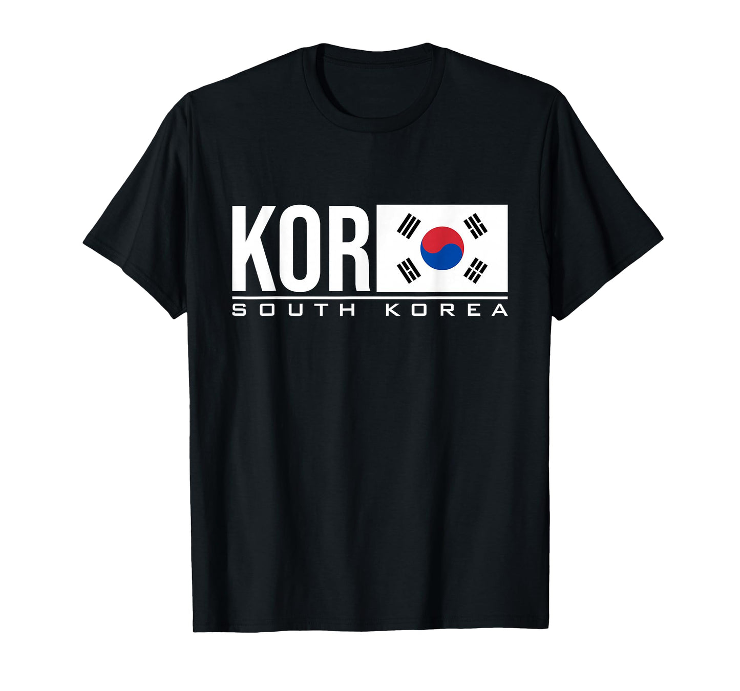 SOUTH KOREA FLAG KOREAN COUNTRY CODE KOR SPORTS GAMES T-Shirt