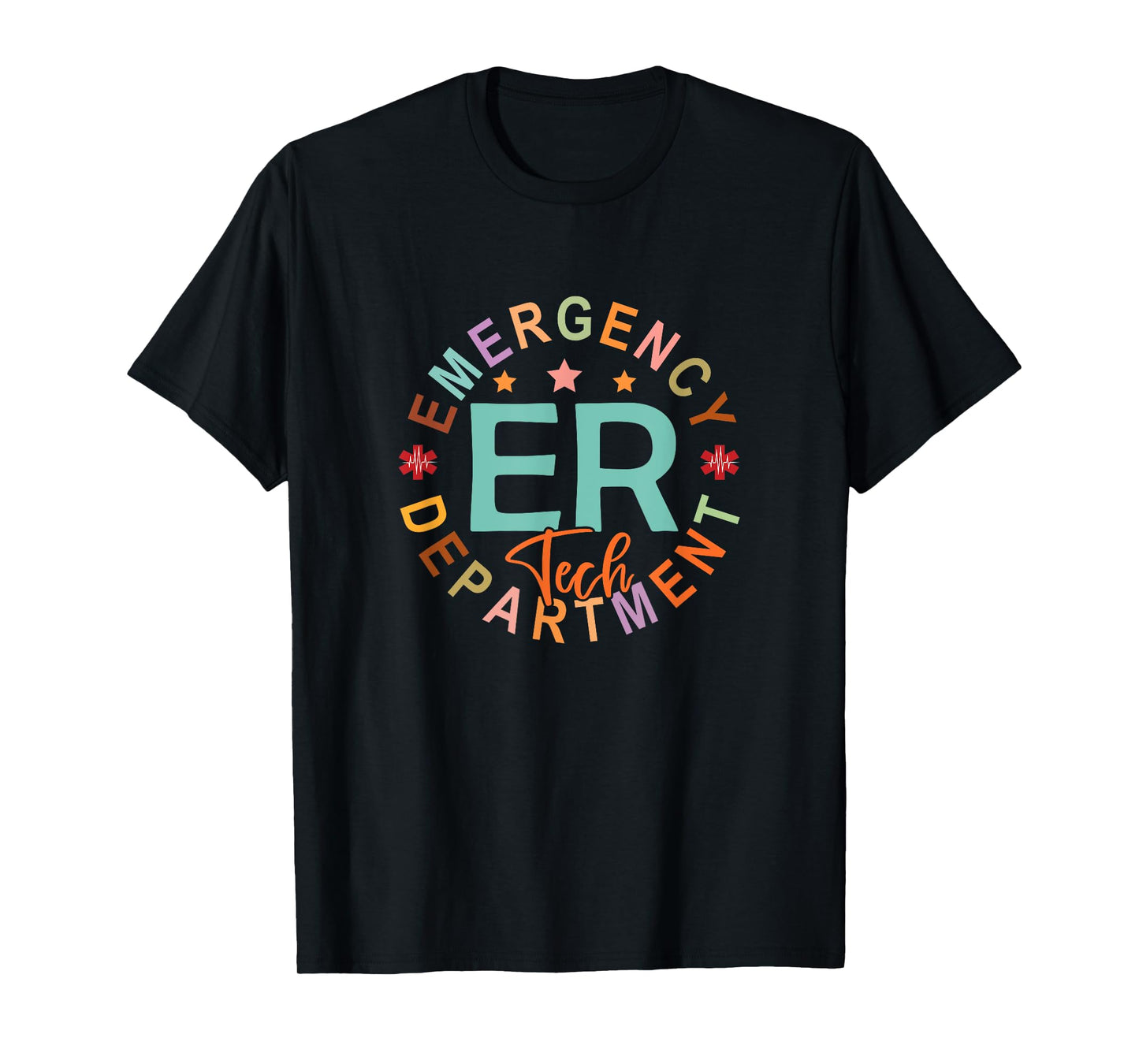 Funny Emergency Department Tech Emergency Room Tech Er Tech T-Shirt