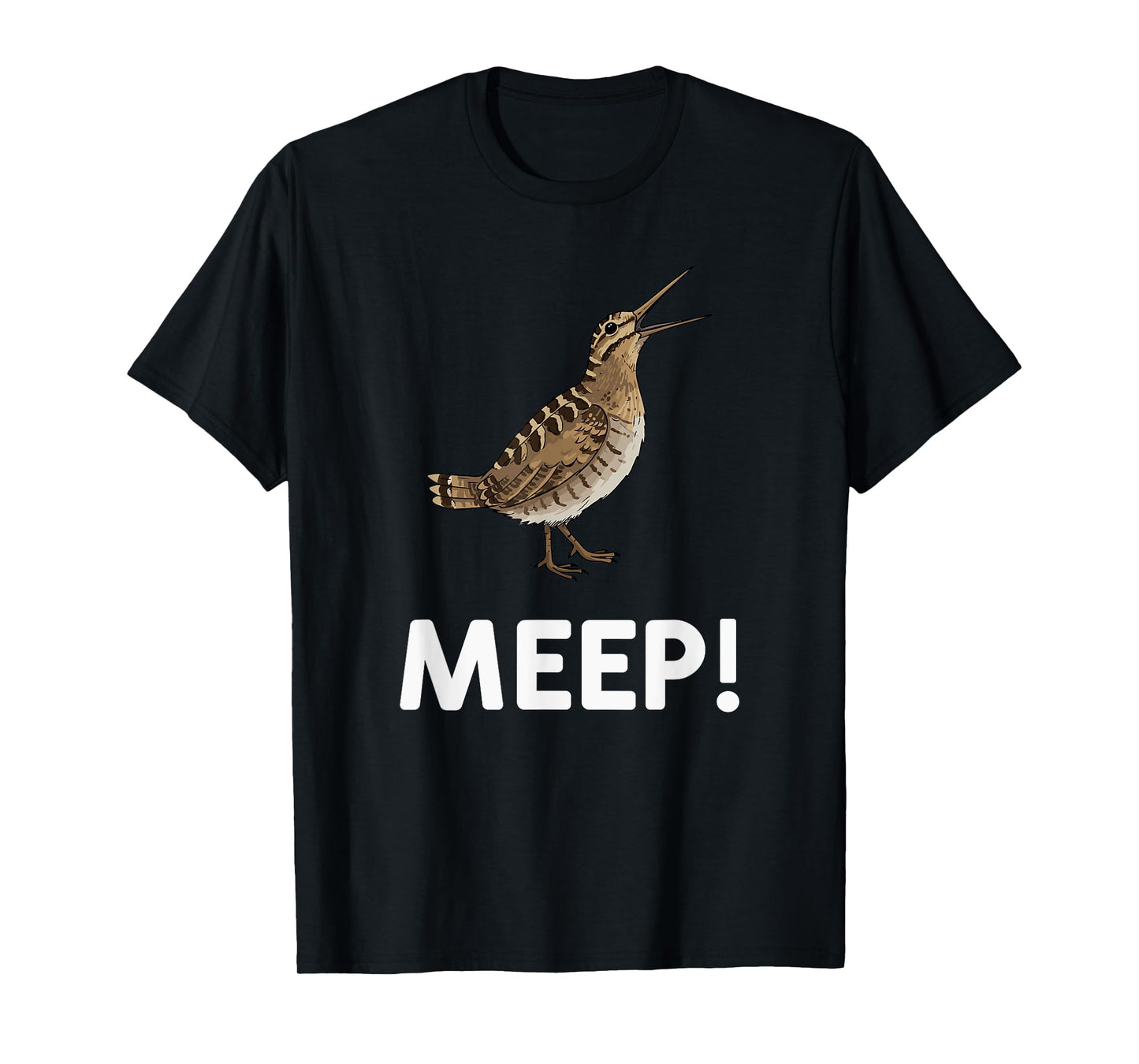 Meeb Meme Bird Saying Meep Bird American Woodcocks Meep T-Shirt
