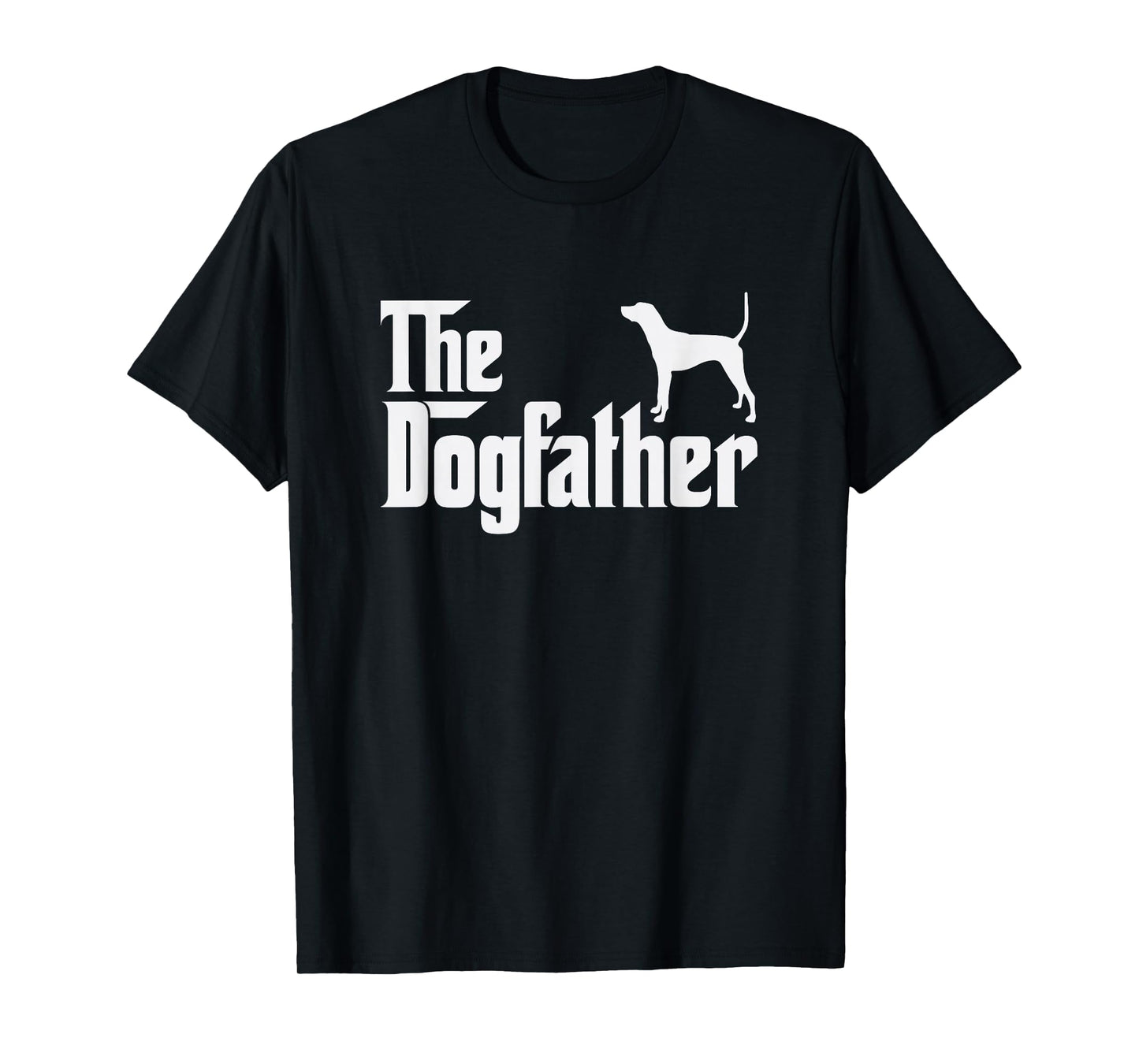 treeing tennessee brindle DogFather Funny Dog Dad T-Shirt