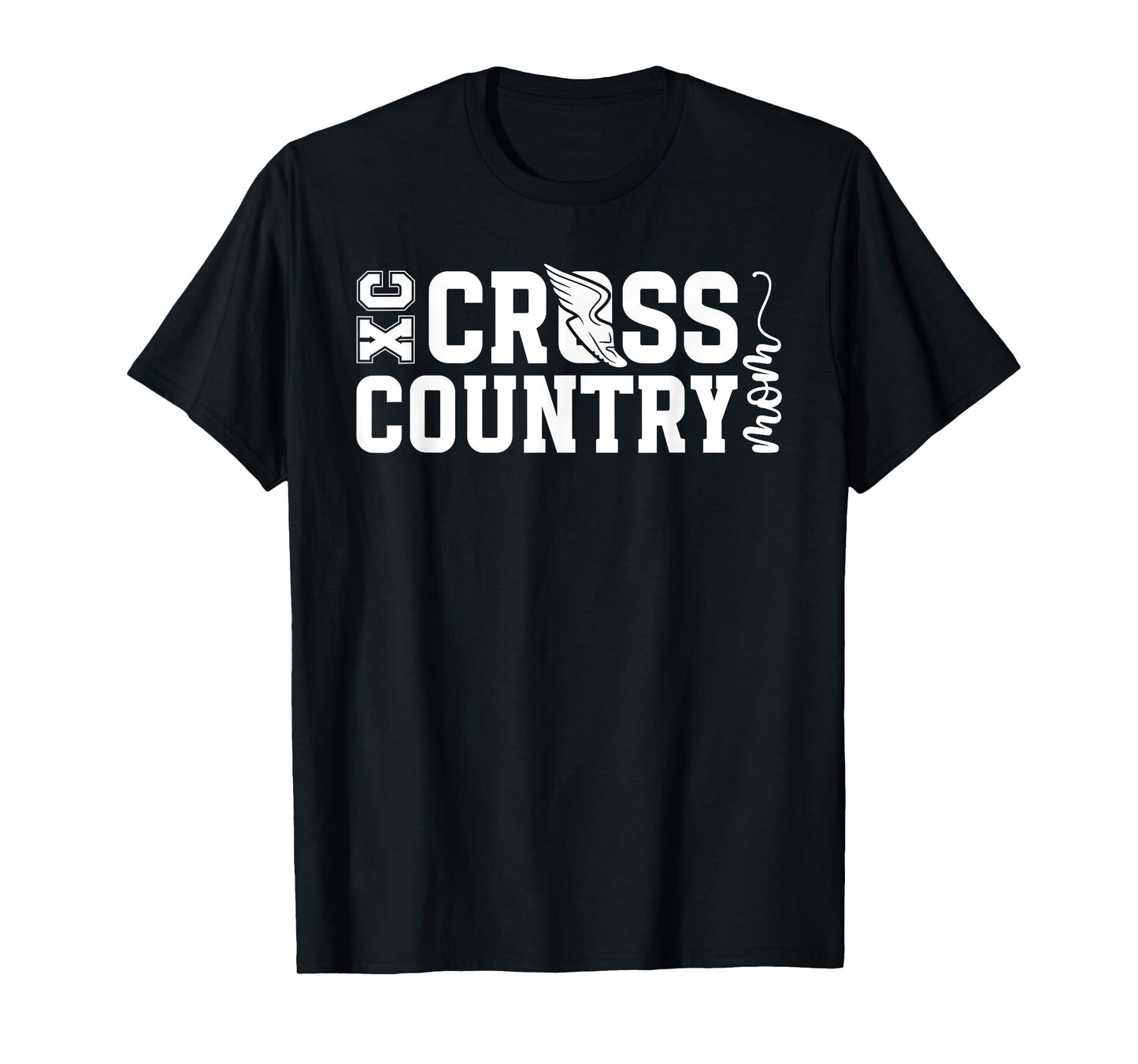 Cross Country Mom Of A Cross Country Runner Mama XC Mother T-Shirt