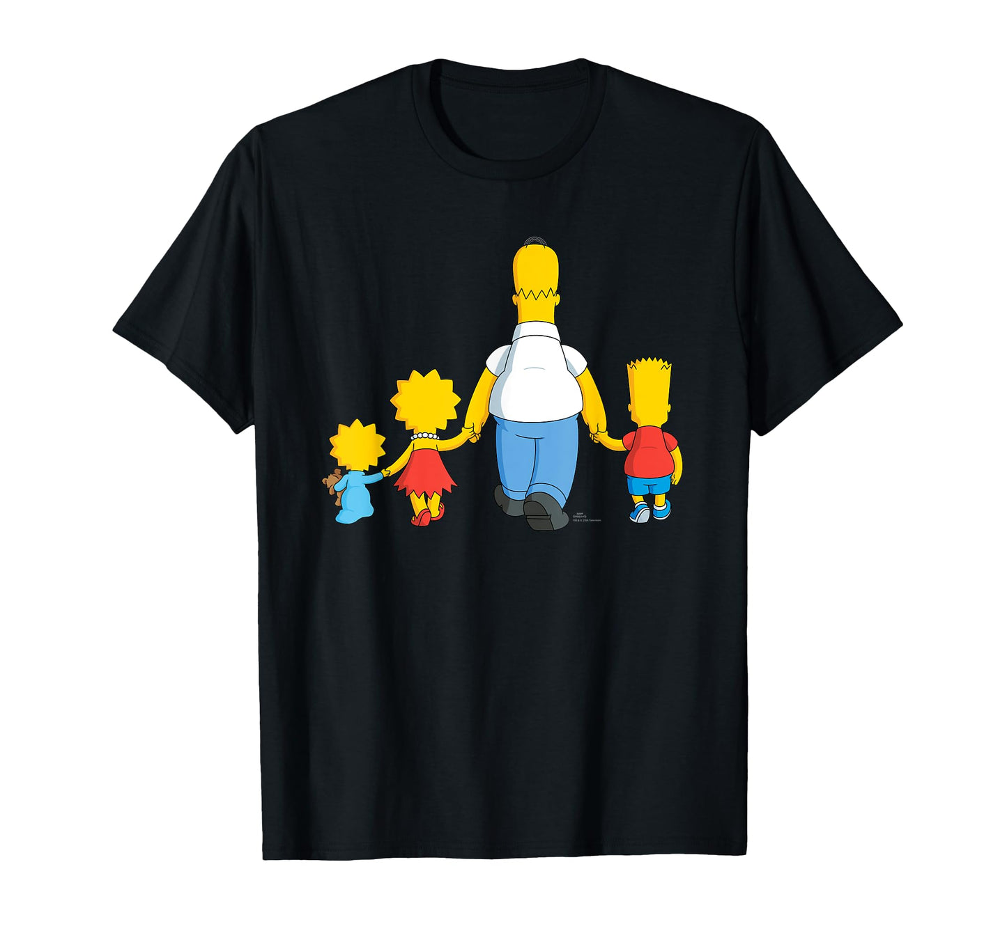 The Simpsons Father's Day Homer and Kids Dad Birthday Gift T-Shirt