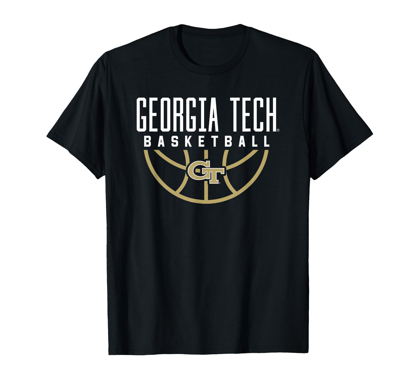 Georgia Tech Yellow Jackets Basketball Arch T-Shirt