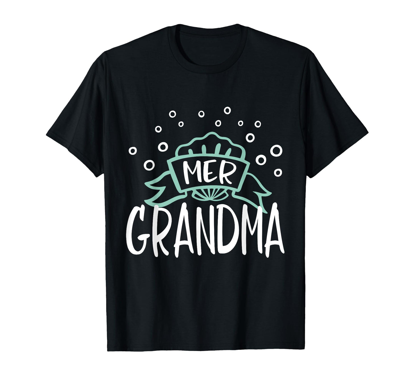 Mer Grandma Mermaid Matching Family T-Shirt