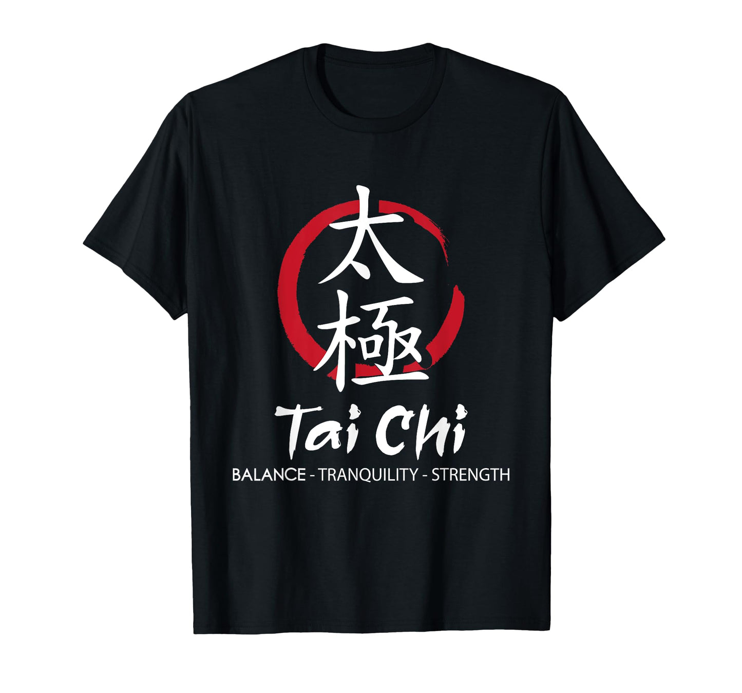 Tai Chi - Body Mind Wellness Spiritual Yin Yang Martial Arts T-Shirt