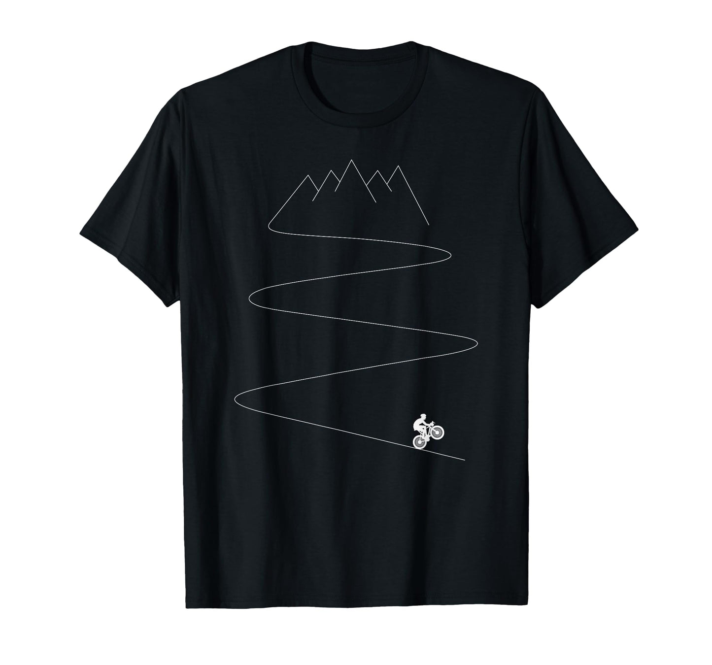 Mountain Bike Shirt Single Track Downhill Biking Biker Gift T-Shirt