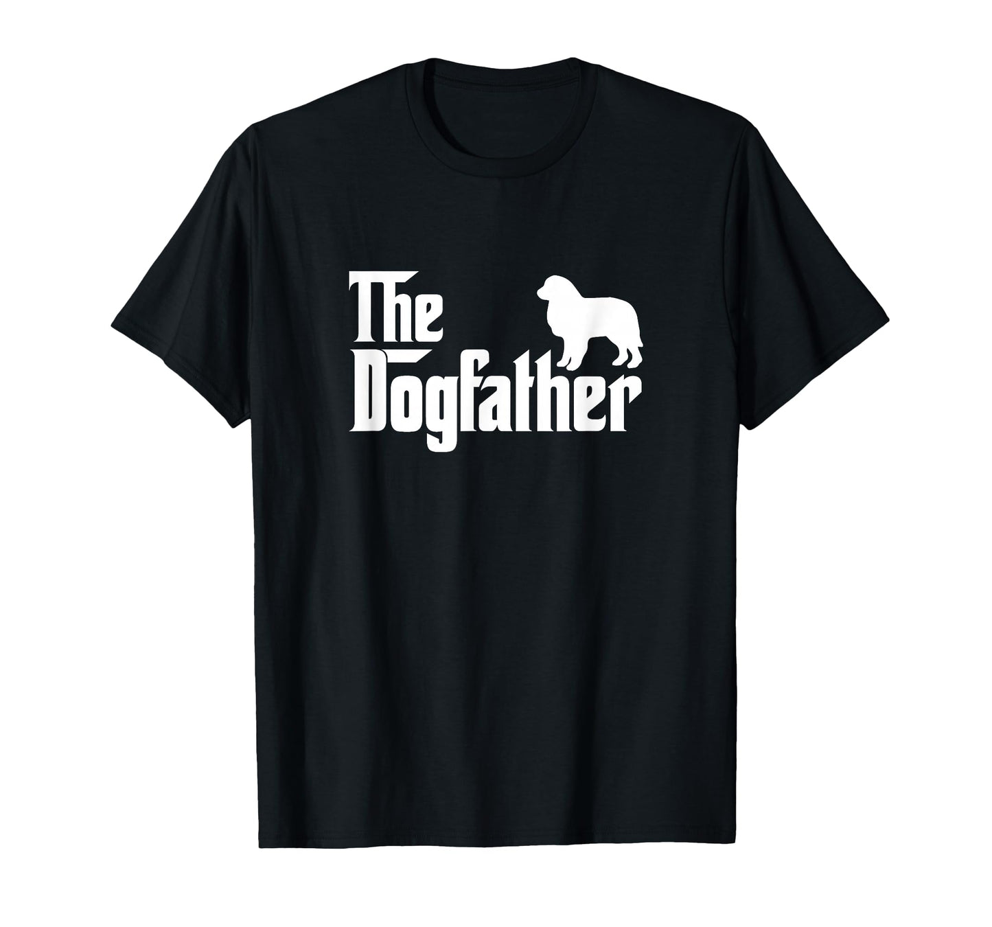 Great Pyrenees - The Dogfather Dog Papa Dad T-Shirt