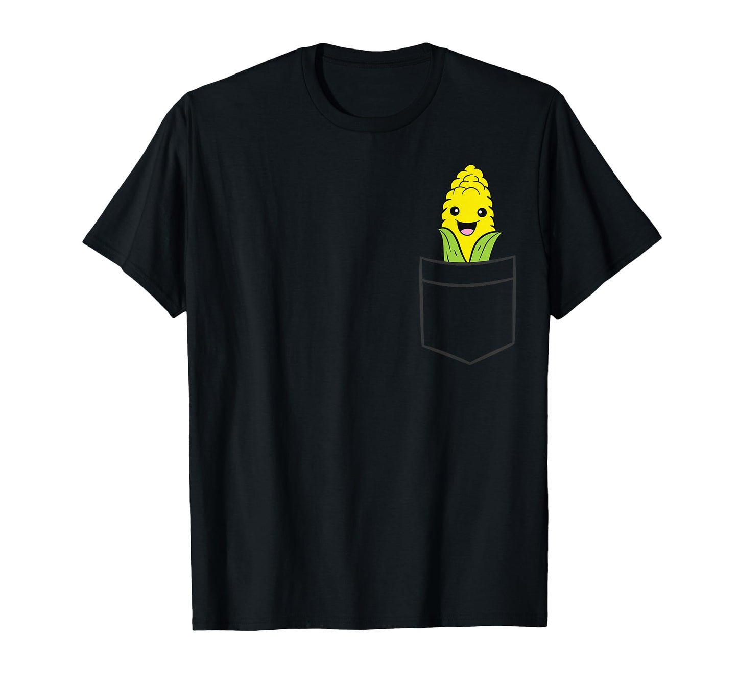 Sweet Corn in The Pocket Vegetable Cute Corn T-Shirt