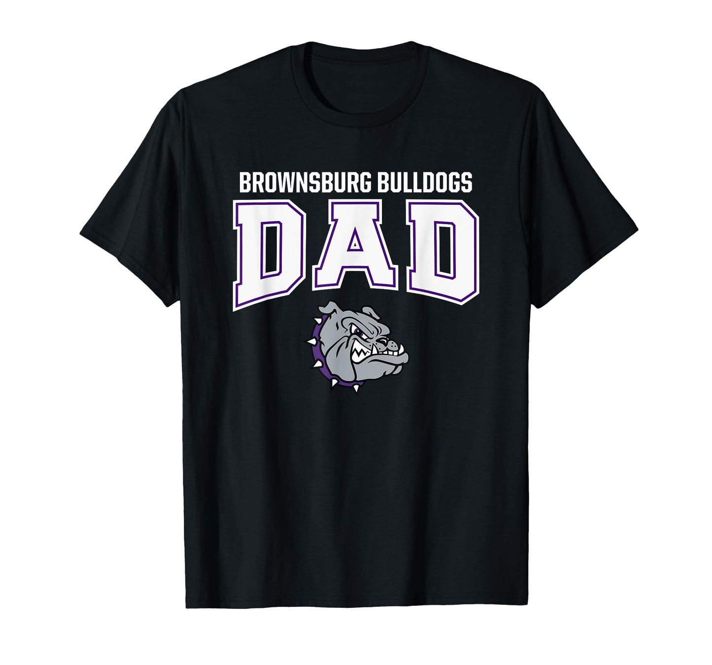 Brownsburg Bulldogs Logo Dad HS T-Shirt