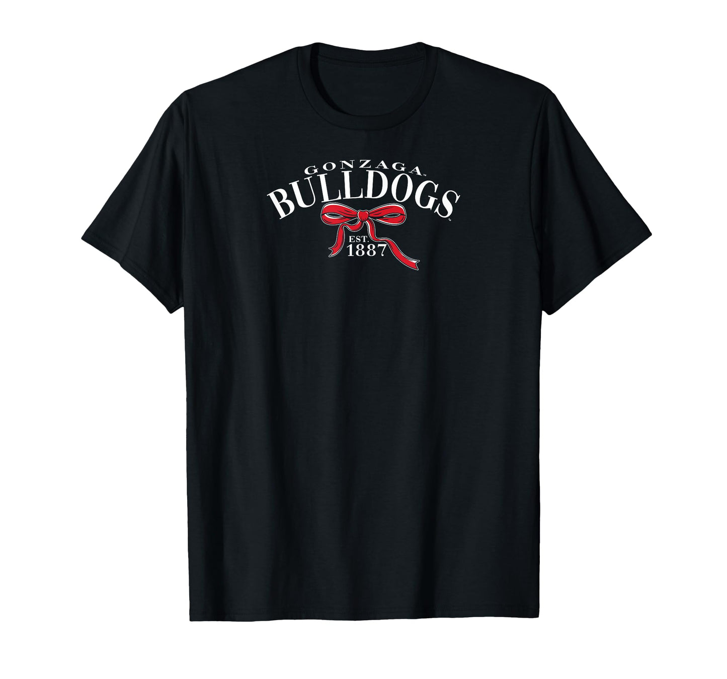 Gonzaga Bulldogs Bow Arch Navy Officially Licensed T-Shirt