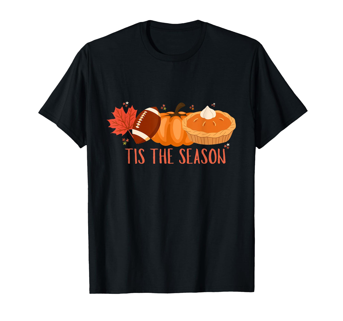 Tis The Season Halloween Womens Funny Pumpkin Thanksgiving T-Shirt