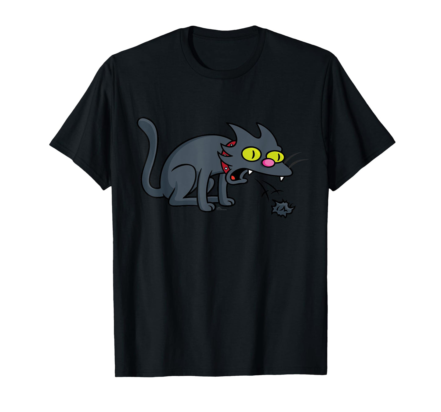 The Simpsons Snowball 2 Hairball Pet Cat Parent T-Shirt for Men Women Kids