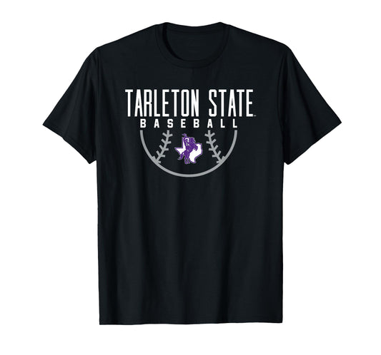 Tarleton State University Texans Baseball Arch T-Shirt