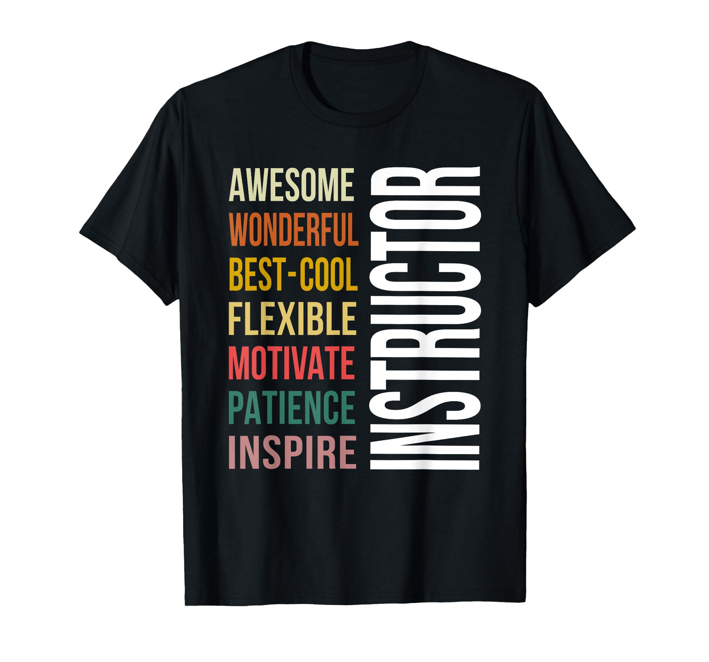 Funny Instructor Thank You Gift Awesome T-Shirt