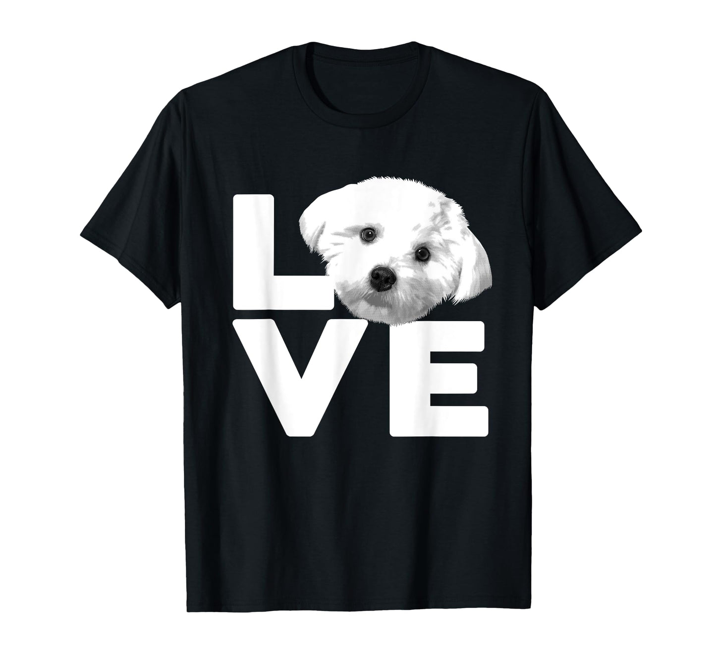Funny Maltese For Men Women Dog Lover Groomer Owner Puppy T-Shirt