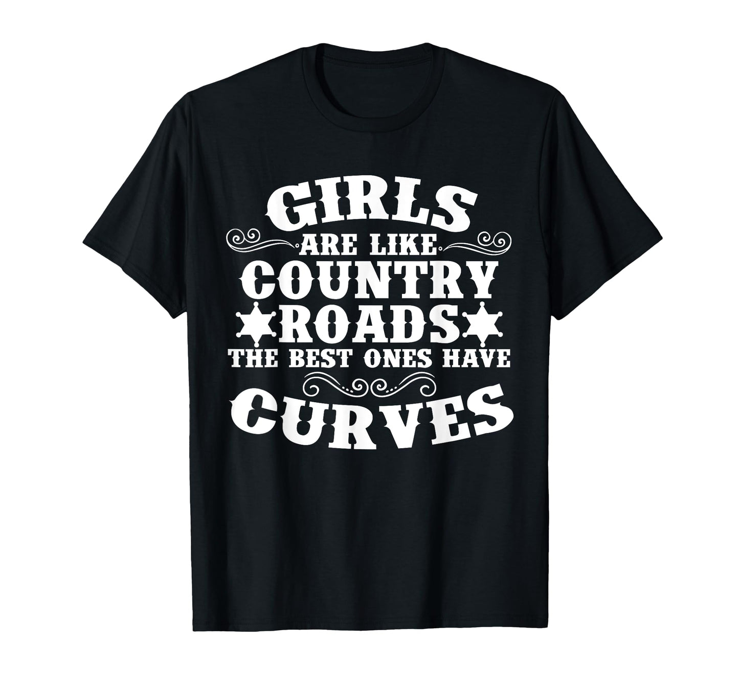 Funny Country Gift For Girls Women Cool Western Cowgirl Farm T-Shirt