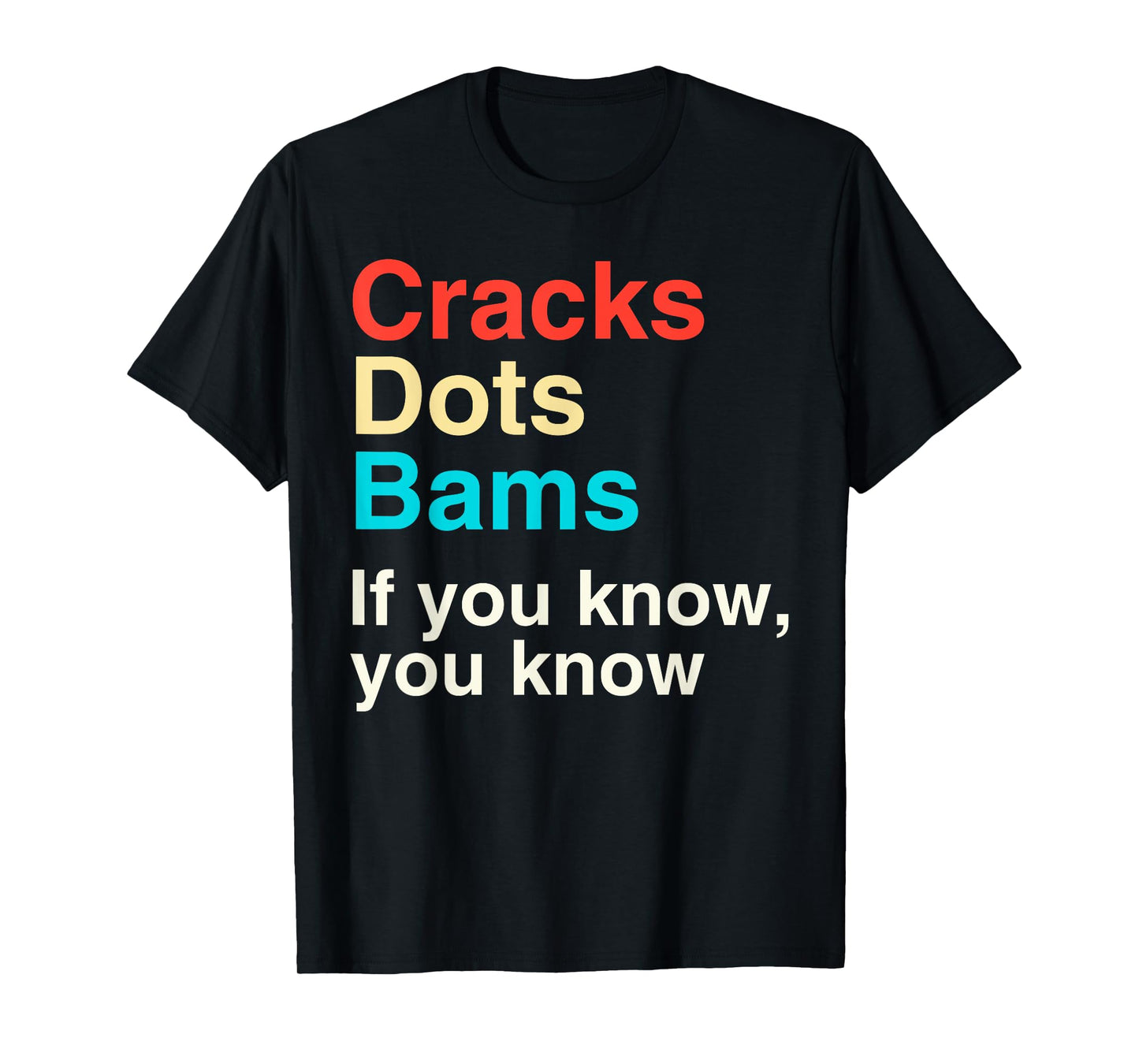 Cracks Dots Bams T-Shirt
