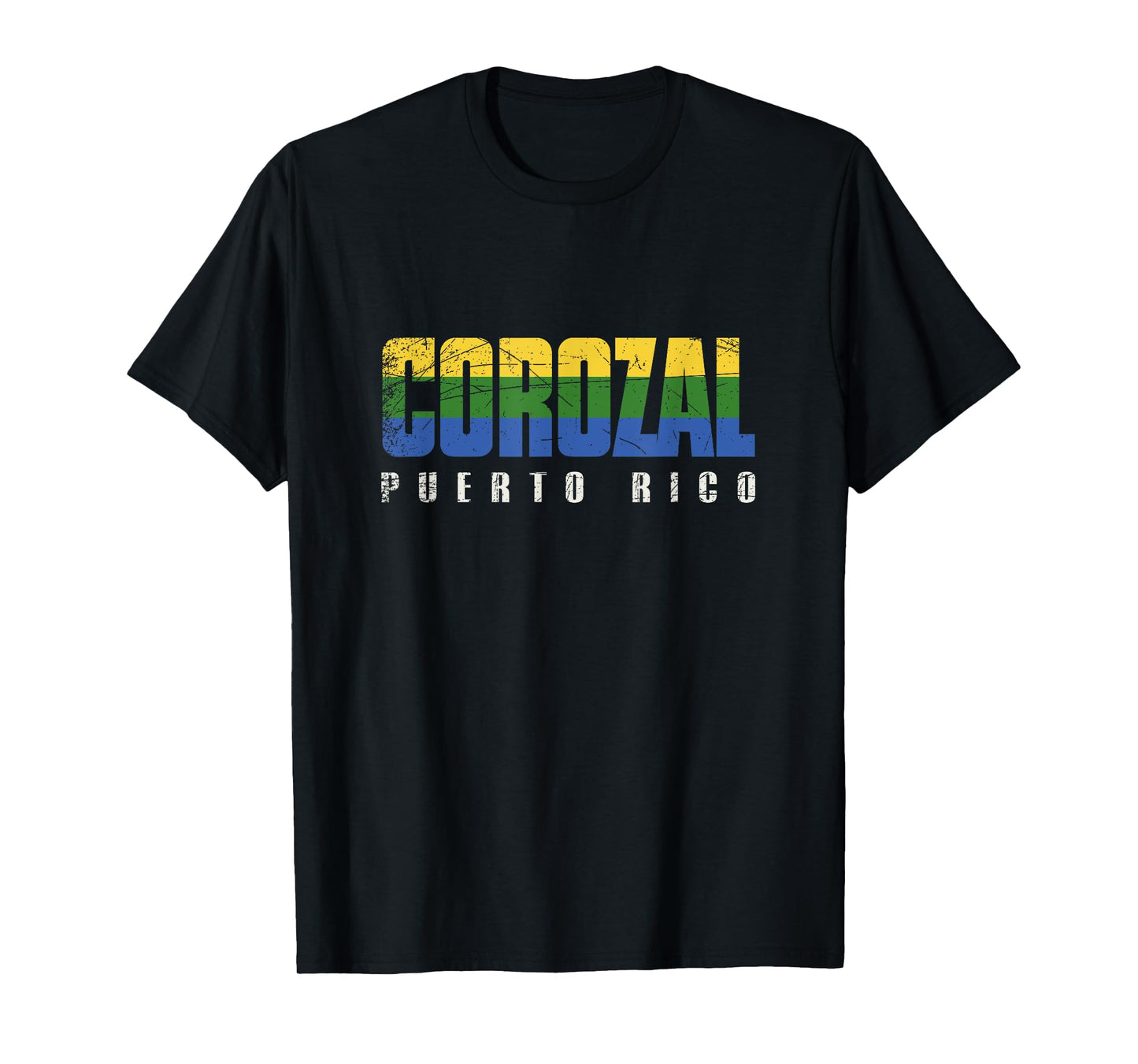 Corozal City in Puerto Rico, Corozal Flag T-Shirt