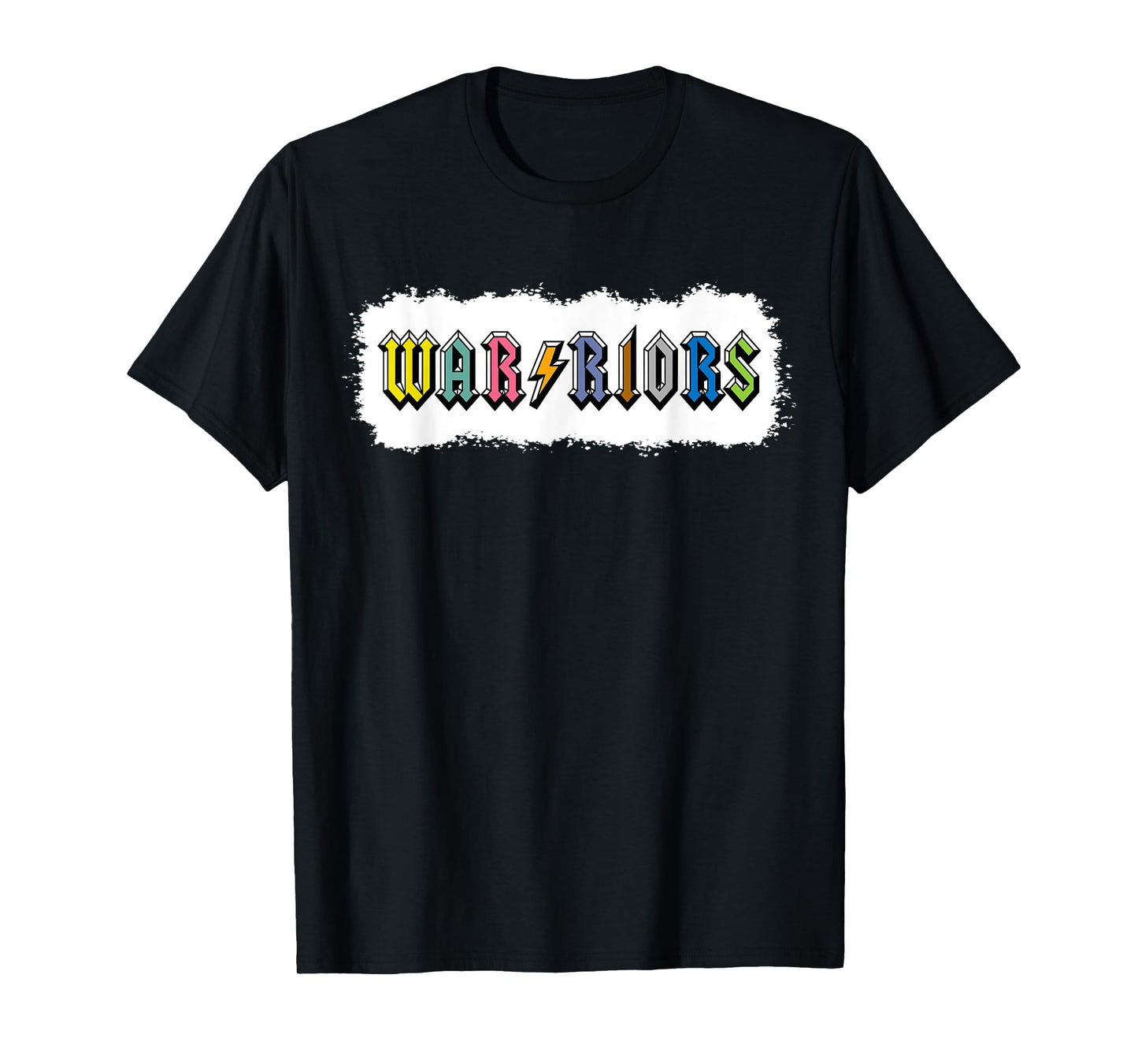 Warriors School Sports Fan Team Spirit T-Shirt
