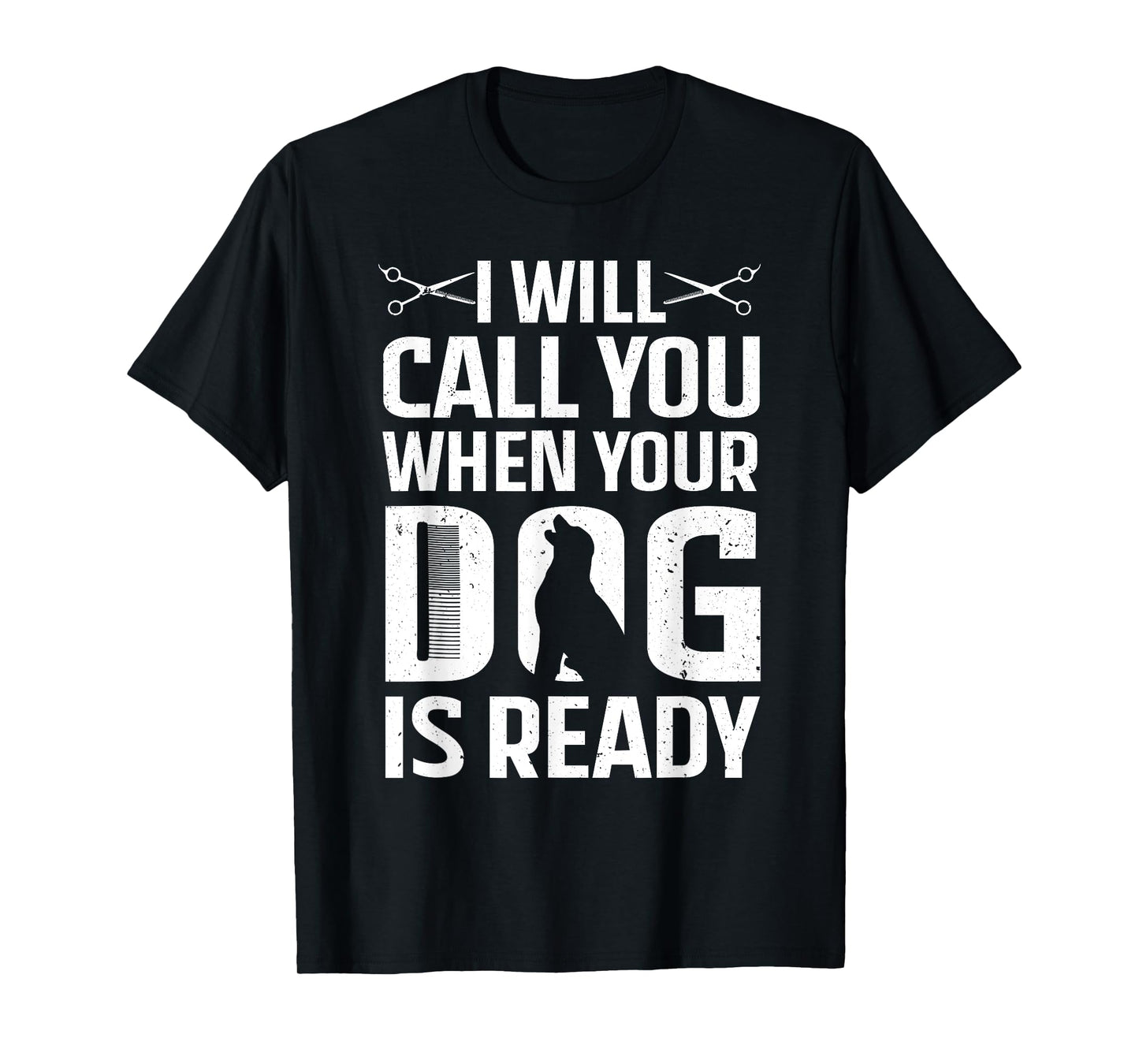 Cool Dog Groomer Art For Men Women Dog Grooming Pet Groomers T-Shirt