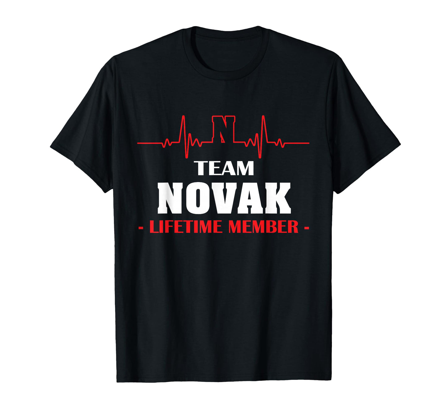 Team NOVAK lifetime member family youth kid shirt 1kmo T-Shirt
