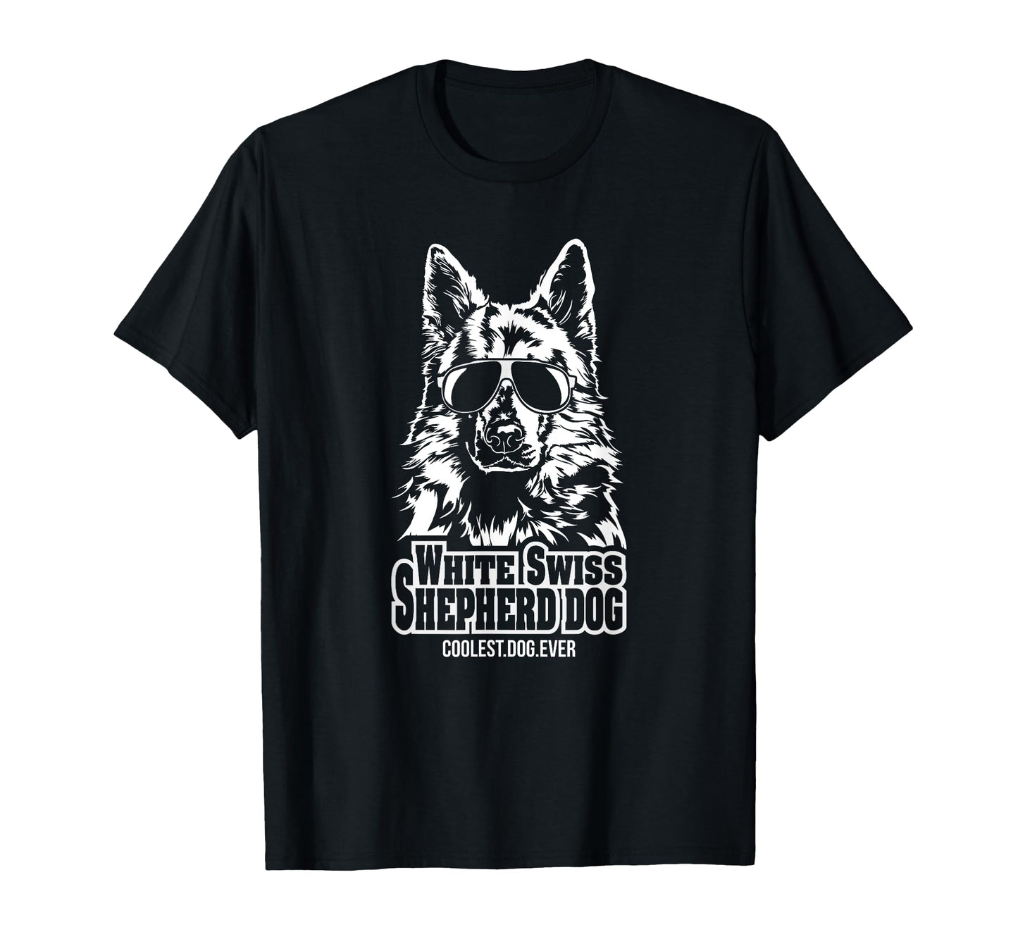 Funny Proud White Swiss Shepherd Dog coolest dog ever dog T-Shirt