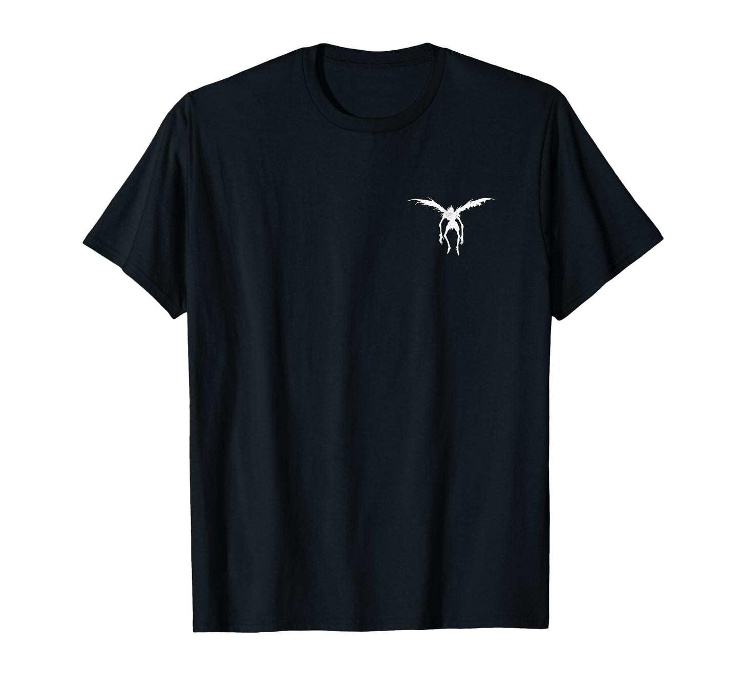 Death Note Ryuk Light and L with Apple Front and Back Anime T-Shirt
