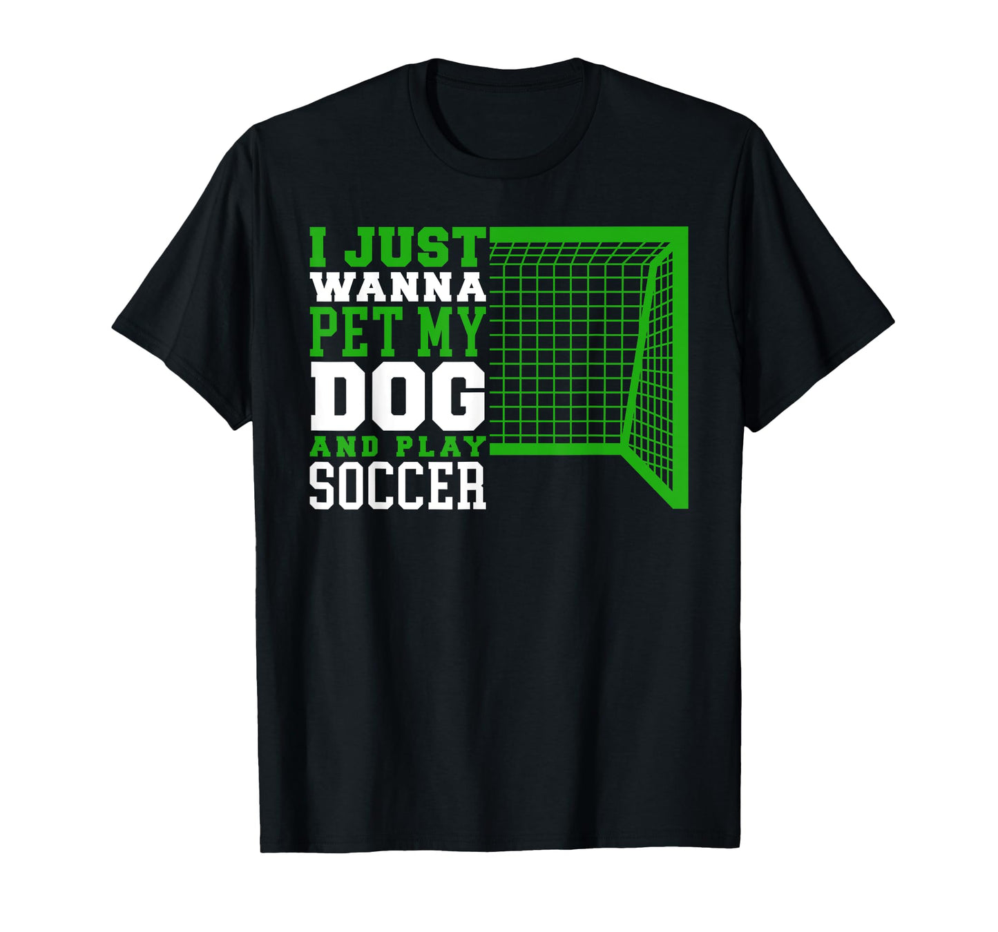 Funny Boys Pet My Dog And Play Soccer T-Shirt
