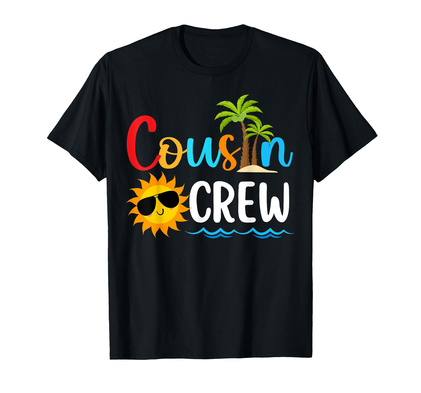 2025 Cousin crew Summer Vacation Beach Family Trips Matching Men Women Girls Kids T-Shirt