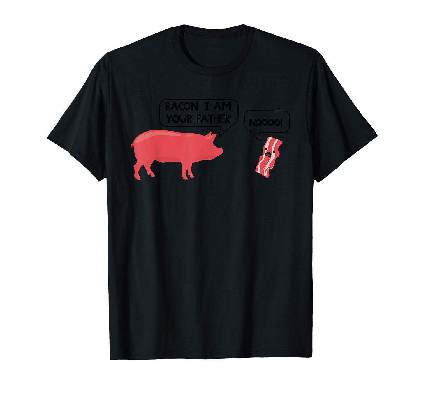Funny Bacon I Am Your Father Gift For Men Kids Meat Lovers T-Shirt