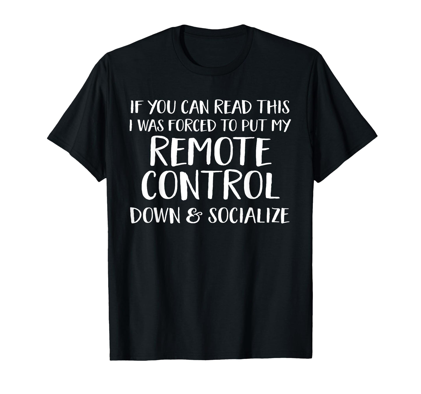 Funny Remote Control TShirt Gift for Men Who Love TV T-Shirt