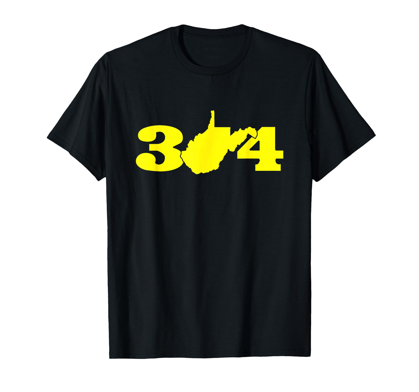 304 West Virginia Blue and Gold T-shirt